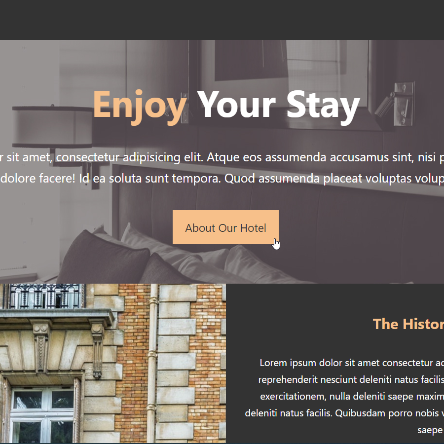 example hotel site